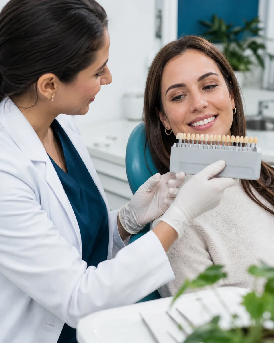 Atención de blanqueamiento dental en HERA