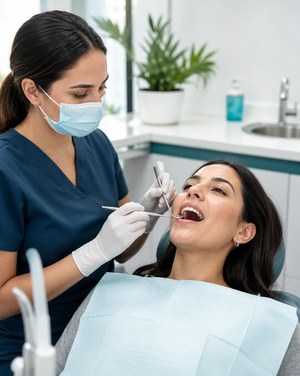 Atención de limpieza dental en HERA